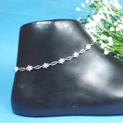 Elegant Silver 925 Anklet – Minimalist & Stylish Design