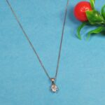 Divya 925 Sterling Silver Chain Pendant – Timeless Elegance