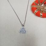 Vedhika 925 Silver Chain Pendant – Timeless Elegance