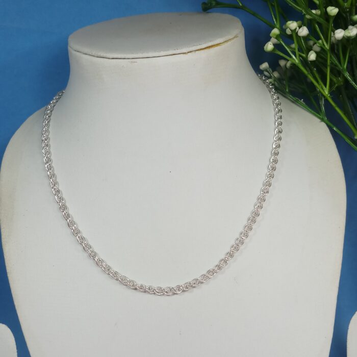 Pure Silver Chain for Men and Women – Classic Indian Design