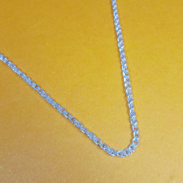 Pure Silver Chain for Men and Women – Classic Indian Design