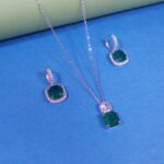 Pure Silver 925 Pendant Set for Women