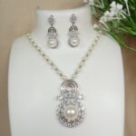 Elegant 925 Silver Chain Pendant – A Touch of Indian Grace