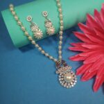 Elegant 925 Silver Chain Pendant – A Touch of Indian Grace