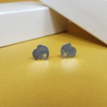 925 Sterling Silver Elephant Stud Earrings - Elegant Wildlife-Inspired Jewelry