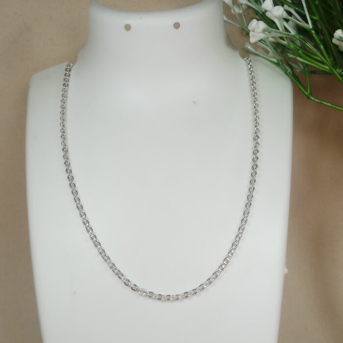 Elegant 925 Sterling Silver Gents Chain – Stylish & Durable