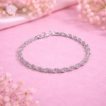 Chandi Kada – Elegant Sterling Silver Bracelet for Women