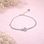 Manikya Kada – Timeless Sterling Silver Bracelet for Women