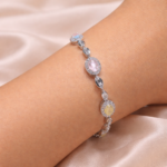 Handcrafted 925 Pure Silver Bracelet – Desi Elegance