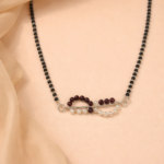 925 Sterling Silver Pearl Mangalsutra – Classic Elegance with Timeless Pearls