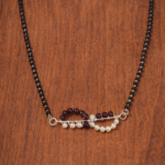 925 Sterling Silver Pearl Mangalsutra – Classic Elegance with Timeless Pearls