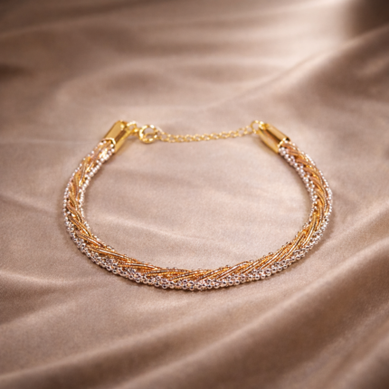 Chandi Sparsh – Elegant Sterling Silver Bracelet for Women