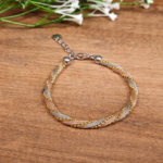 Chandi Vibhushana – Sterling Silver Bracelet for Women