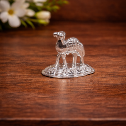 Pure Silver Camel for Auspicious Ceremonies