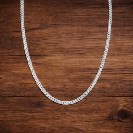 925 Sterling Silver Gents Chain – Bold, Stylish & Durable