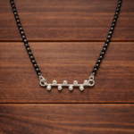 925 Sterling Silver Pearl Mangalsutra – Elegant Symbol of Love and Tradition
