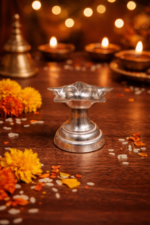 Pure Silver Deepak – Divinity and Tradition Combined