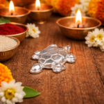 Silver Tortoise for Pooja - Auspicious and Elegant