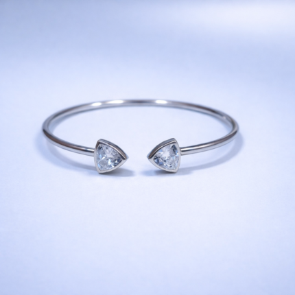 Viraat 925 Silver Kada – Bold & Timeless Indian Elegance
