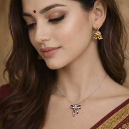 Chandi 925 Chain Pendant – Aadhunik Bharatiya Shailee