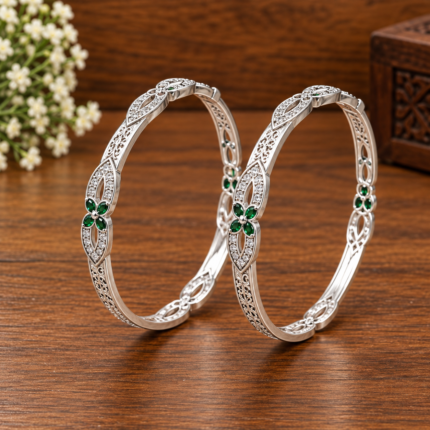 Authentic Pure Silver Kada for Women – Festive & Daily Wear