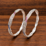 Traditional Pure Silver Kada for Women