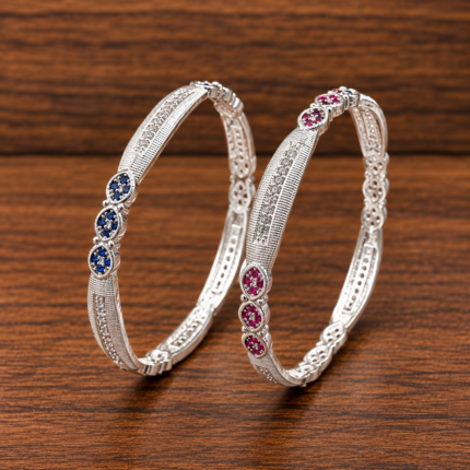 Elegant Pure Silver Ladies Kada – Perfect for Every Occasion