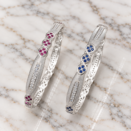 Elegant Pure Silver Ladies Kada – Perfect for Every Occasion