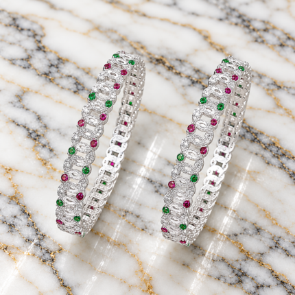 Designer Ladies' Kada – Inspired by Indian Traditions
