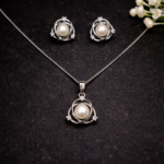 925 Silver Radhika Pendant Set – Timeless Elegance