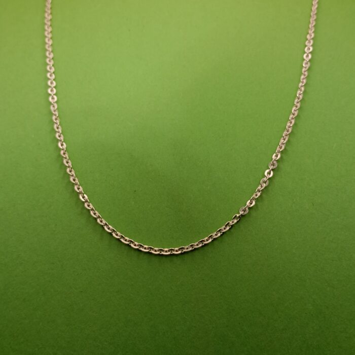 Elegant 925 Sterling Silver Gents Chain