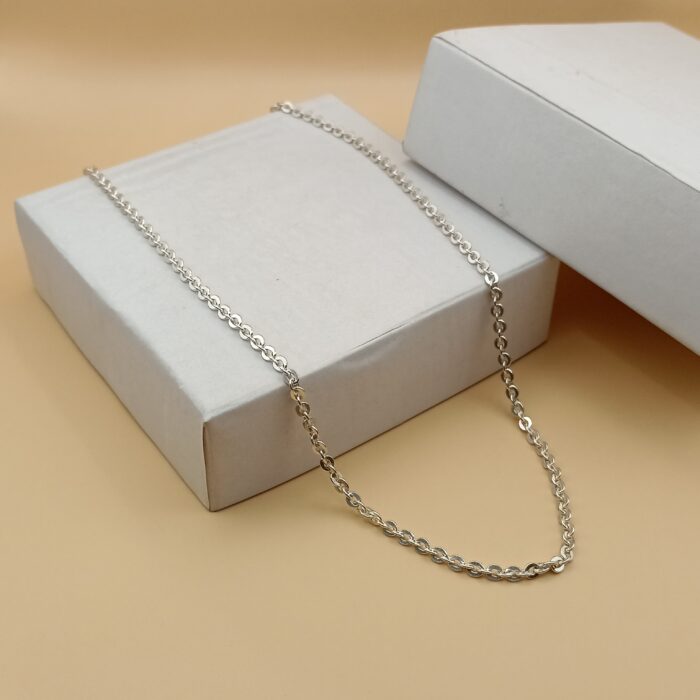 Elegant 925 Sterling Silver Gents Chain