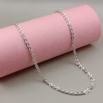 Elegant 925 Sterling Silver Gents Chain