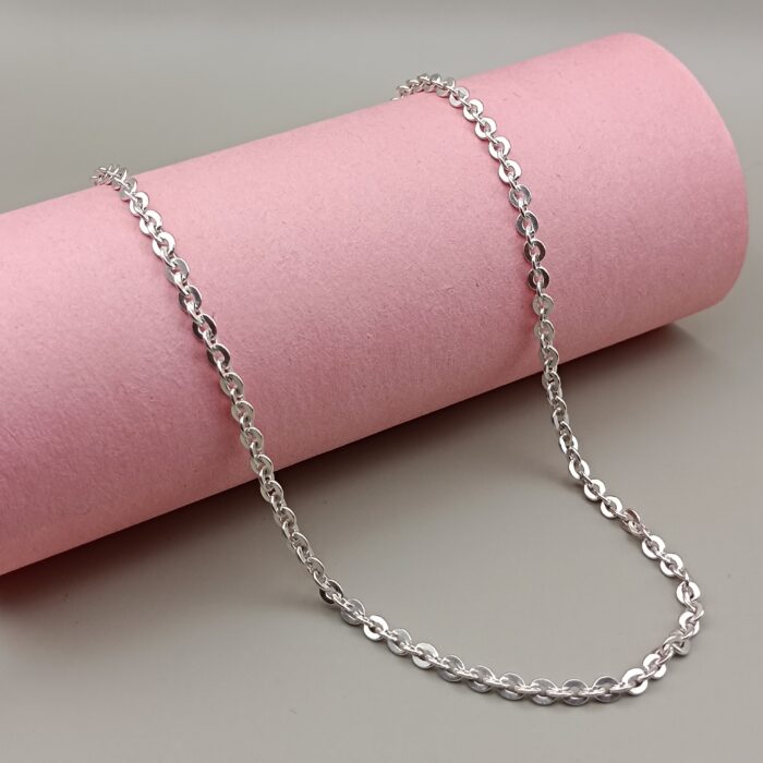 Elegant 925 Sterling Silver Gents Chain