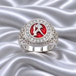 Astrological Silver Zodiac Sign Aquarius Rings