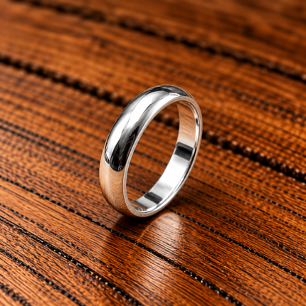 Handcrafted Pure Silver Thumb Ring – Bharatiya Virasat