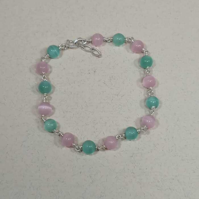 Elegant Silver Pearl Bracelet – Timeless & Stylish