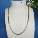 Elegant 5 Line Two Tone Silver Chain – Timeless & Versatile