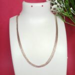 Elegant 5 Line Two Tone Silver Chain – Timeless & Versatile