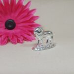 Silver Lion for Pooja – Symbol of Power & Courage
