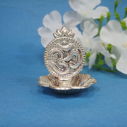 Silver Pooja Agarbatti Stand – Auspicious & Pure