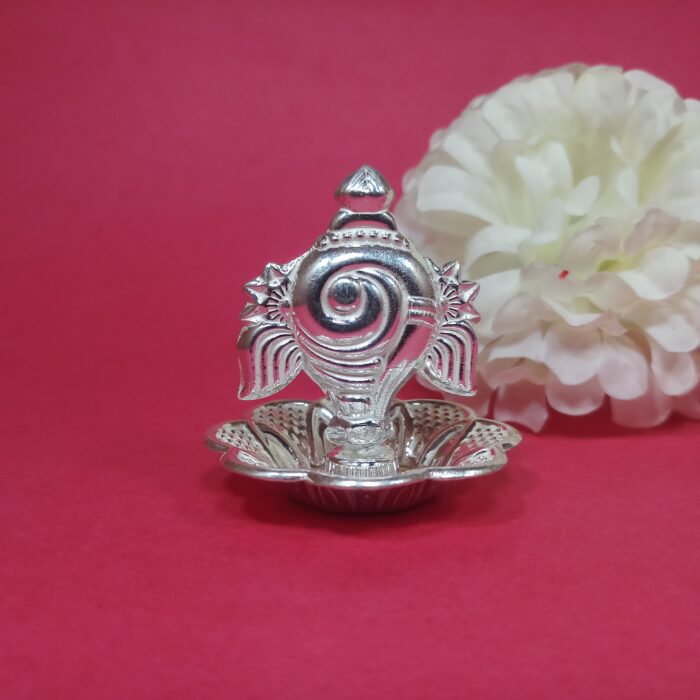 Traditional Silver Agarbatti Stand – Divine Pooja Essential