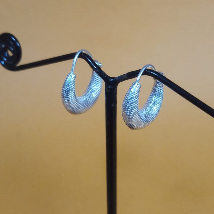 Classic Gents Murkiya Earring Studs in 925 Silver