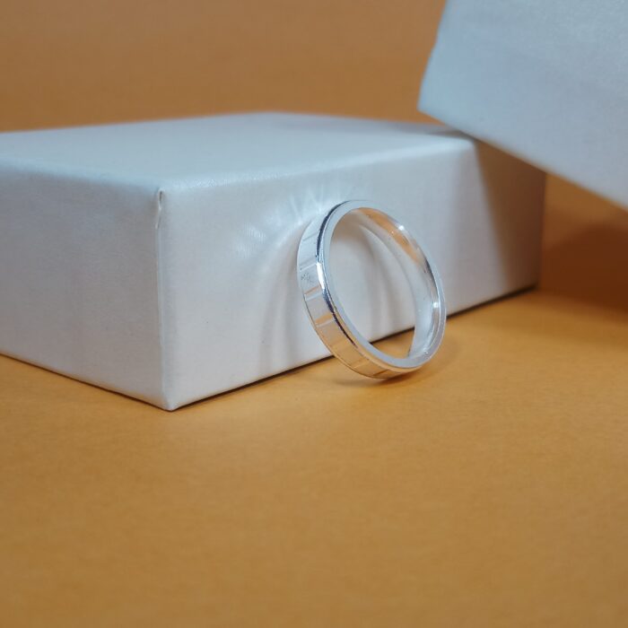 Timeless Minimalist Sterling Silver Band