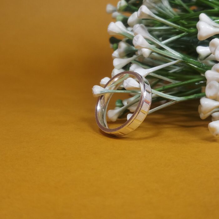 Timeless Minimalist Sterling Silver Band