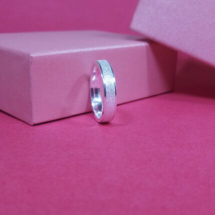 Classic 925 Sterling Silver Band for Everyday Wear