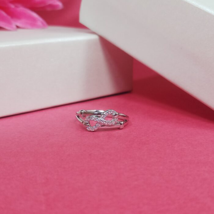 Infinity Love Silver Ring – Perfect Gift for Someone Special