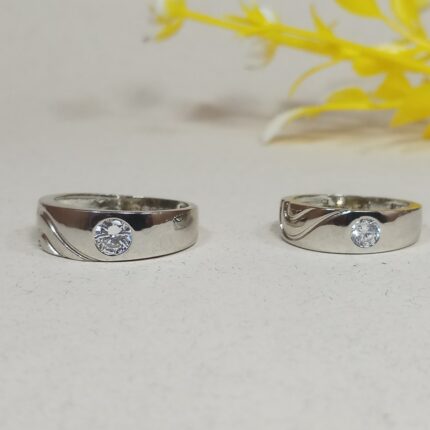 His & Hers Silver Rings – A Promise of Forever