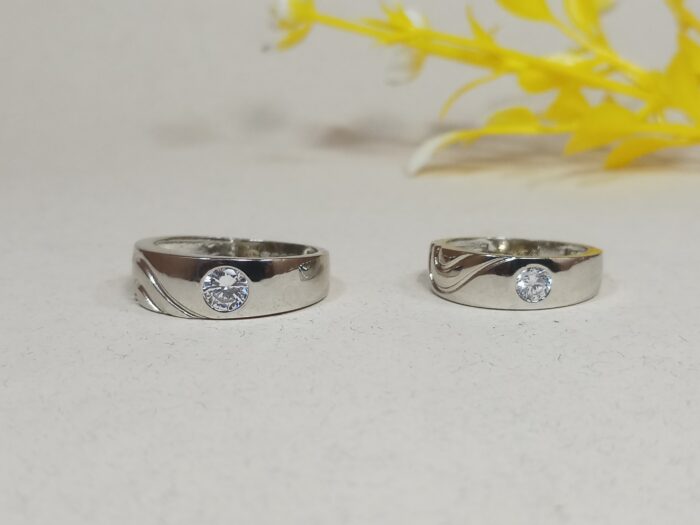 His & Hers Silver Rings – A Promise of Forever