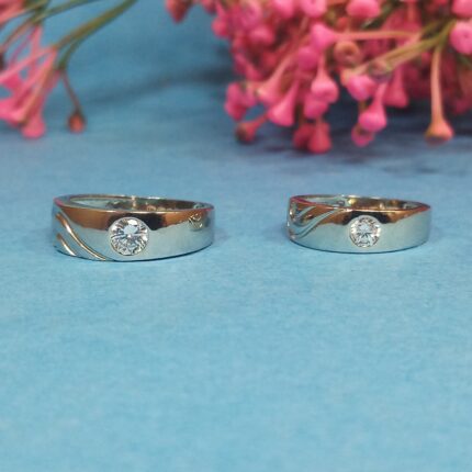 His & Hers Silver Rings – A Promise of Forever